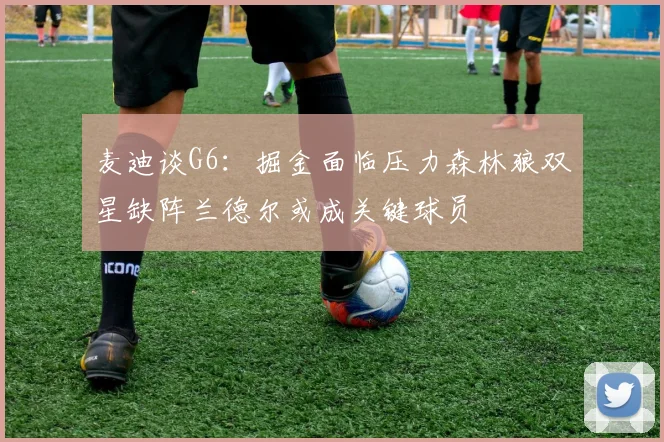 麦迪谈G6：掘金面临压力森林狼双星缺阵兰德尔或成关键球员